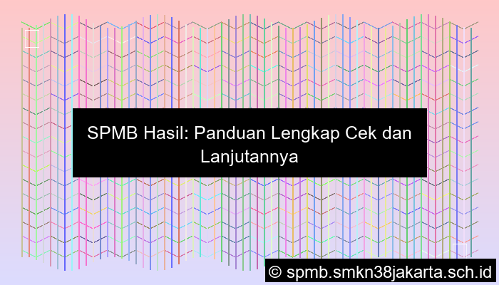 Spmb Hasil