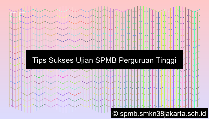 Spmb Tinggi
