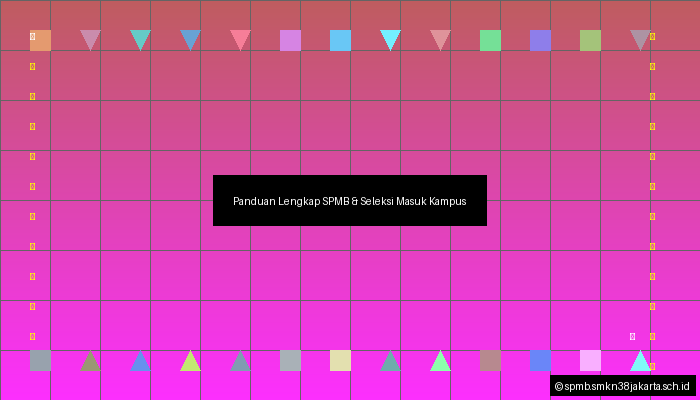 Panduan Lengkap SPMB & Seleksi Masuk Kampus